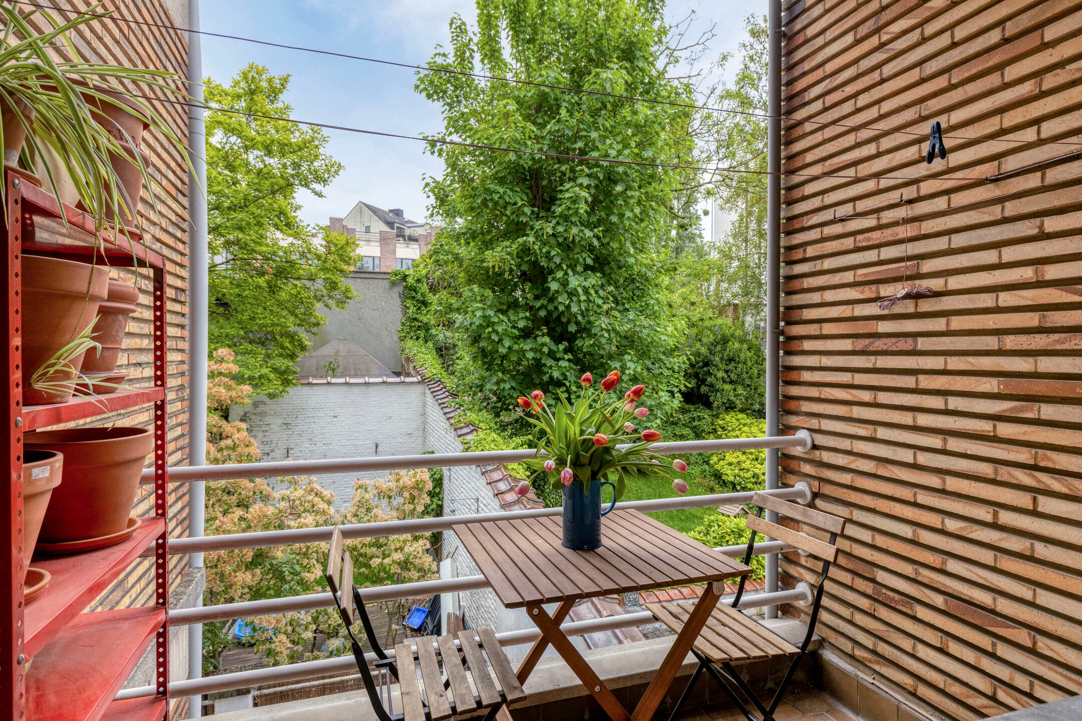 La terrasse sud-est